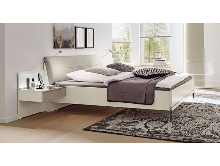 Musterring Bett San Diego Komfort 160x200 cm Weiß modern, höhenverstellbar