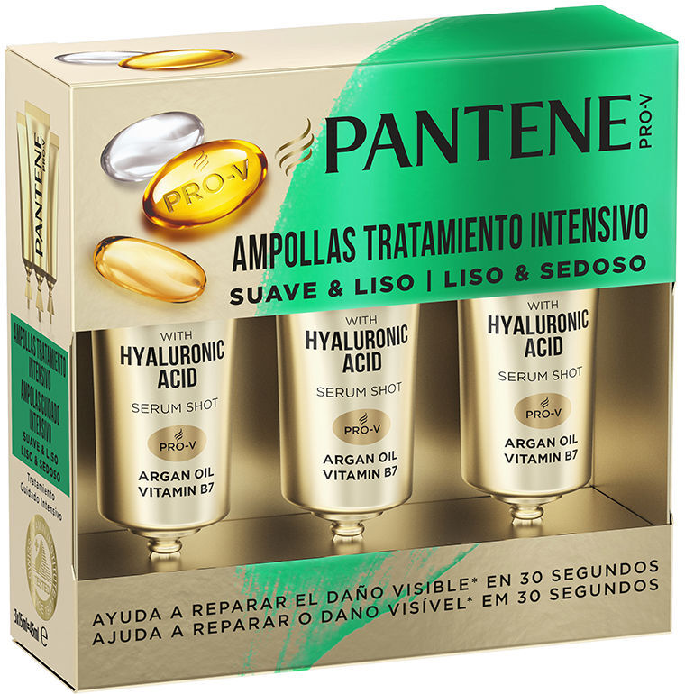 Pantene Fiale Soft & Smooth 3 x 15 ml