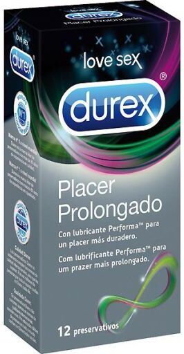 Durex Placer Prolongado 12 Preservativos 12 Unidades