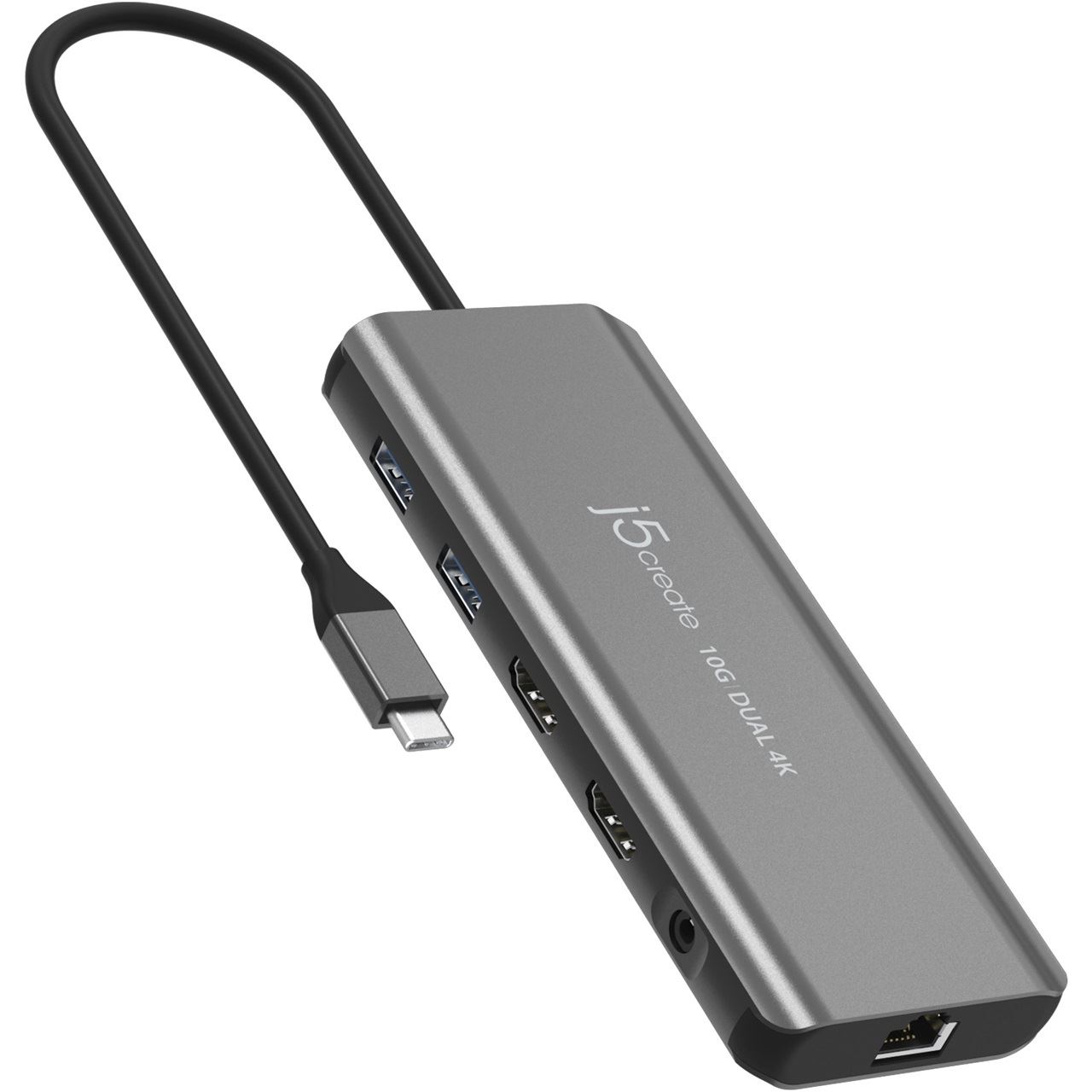 J5CREATE USB-C DUAL 4K HDMI 10GBPS MINI DOCK