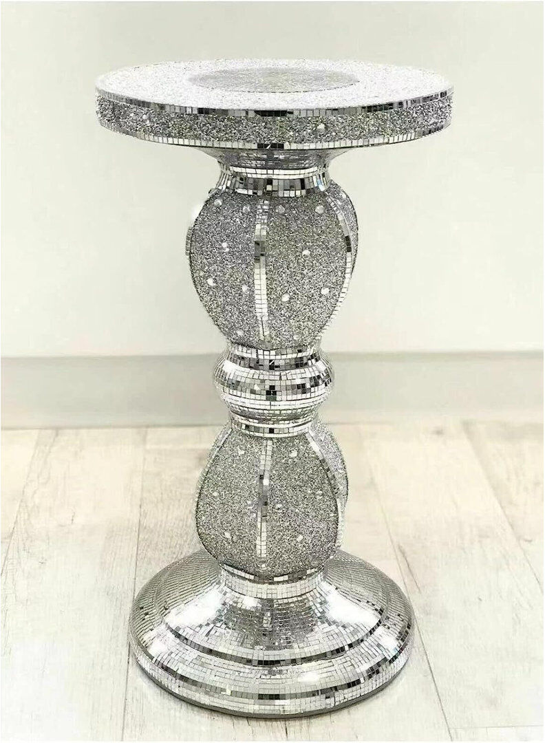 Rosdorf Park Lindenhurst Pedestal End Table 63cm H X 33cm W X 33cm D