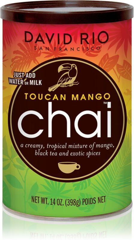 David Rio Toucan Mango Chai Pulver zur Herstellung von Getränken 398 g