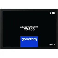 Goodram SSD CX400 Gen. 2 2TB SATA III 2 5 RETAIL (2048 GB, 2.5"), SSD