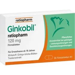 GINKOBIL-ratiopharm 120 mg Filmtabletten 30 St