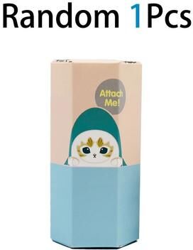 Uplift Essentials Cute Cat Party Blind Box Mini Figurine Collection random 1pc