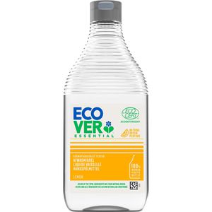 Ecover Spülmittel Lemon, biologisch abbaubar, höchste Fettlösekraft, Flasche, 450 ml