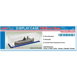 Master Tools Display Case w/Mirror Base 501x149x121mm WxL