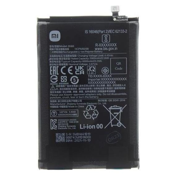 Xiaomi BN66 Original-Akku 6000 mAh (Service Pack) (XM46020000B8LM)