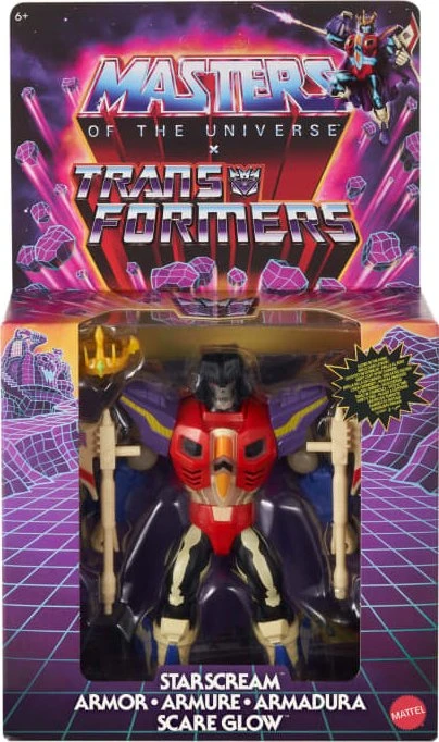 Masters of the Universe Star Scream Scare Glow