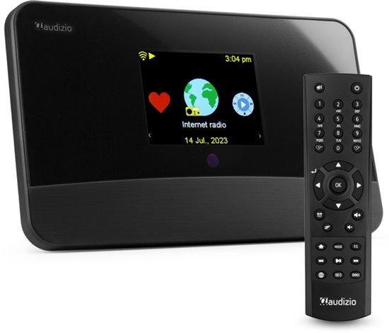 Corvance DAB+ Radio Tuner met WiFi en Bluetooth - 150 Voorkeurszenders - Zwart - Voor Hifi Installaties