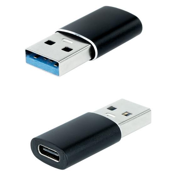 Nanocable Adaptador usb 3.1 10.02.0012 usb a macho usb-c hembra (USB-A, USB-C) (10.02.0012)