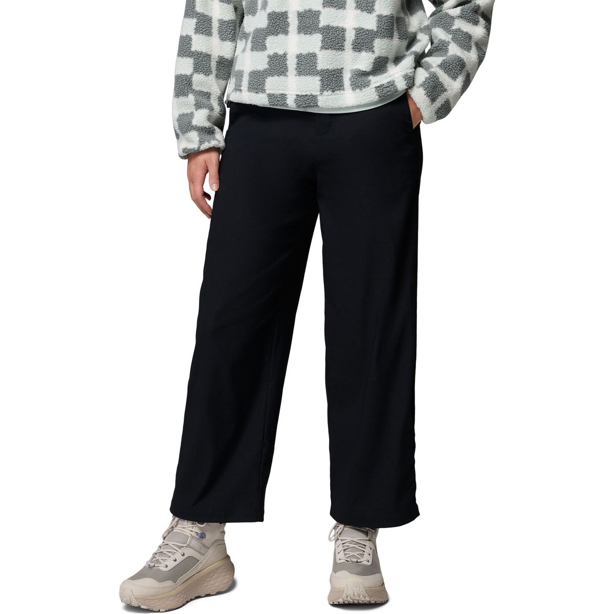 Columbia Women’s ROC Tech Wide Leg Trousers black (010) Long 10 217390-2173901-010-10-Long