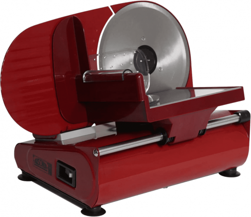 R.G.V. RGV Ausonia 190 Rot - Aufschnittmaschine herausnehmbarem Messer mit 190mm, 100W