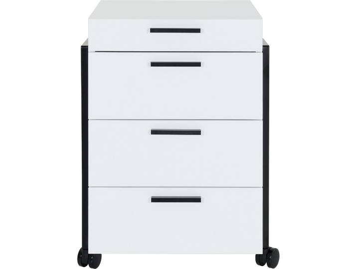 Rollcontainer Aiden weiss MDF B 46 H 64 cm - Rollcontainer