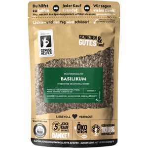Bremer-Gewürzhandel Basilikum im Beutel, getrocknet und gerebelt, 50 g