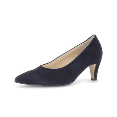 Pumps GABOR "Eleganter Pump", Damen, Gr. 35,5, blau, Schuhe Pumps