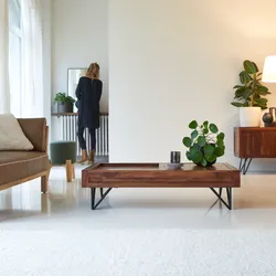Couchtisch aus Palisanderholz Sheesham Massivholz 120x68 cm Tikamoon
