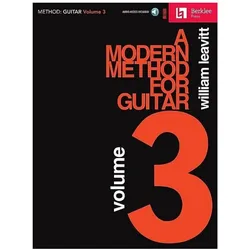 A Modern Method for Guitar - Volume 3, Fachbücher von William Leavitt
