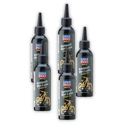 5x Kettenöl LIQUI MOLY 6052 Wet Lube Fahrradkette Bike Fahrrad Öl Kette 100ml