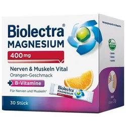 Biolectra Magnesium 400mg Nerven & Muskeln Vital 30 ST