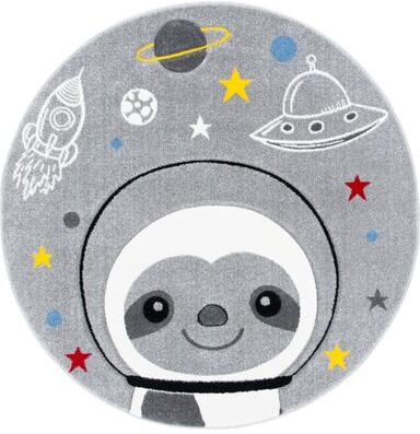 SAFAVIEH Carousel Kids Tatieana Sloth Astronaut Rug