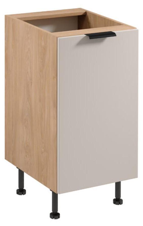 Küchenschrank Küche Unterschrank Holzschrank Schrank Beige Küchenmöbel