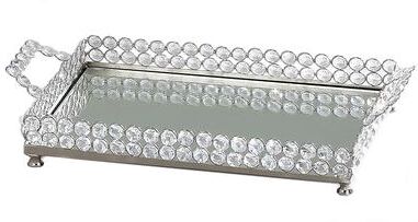 Elegance Heim Concept Sparkle Mirror Tray