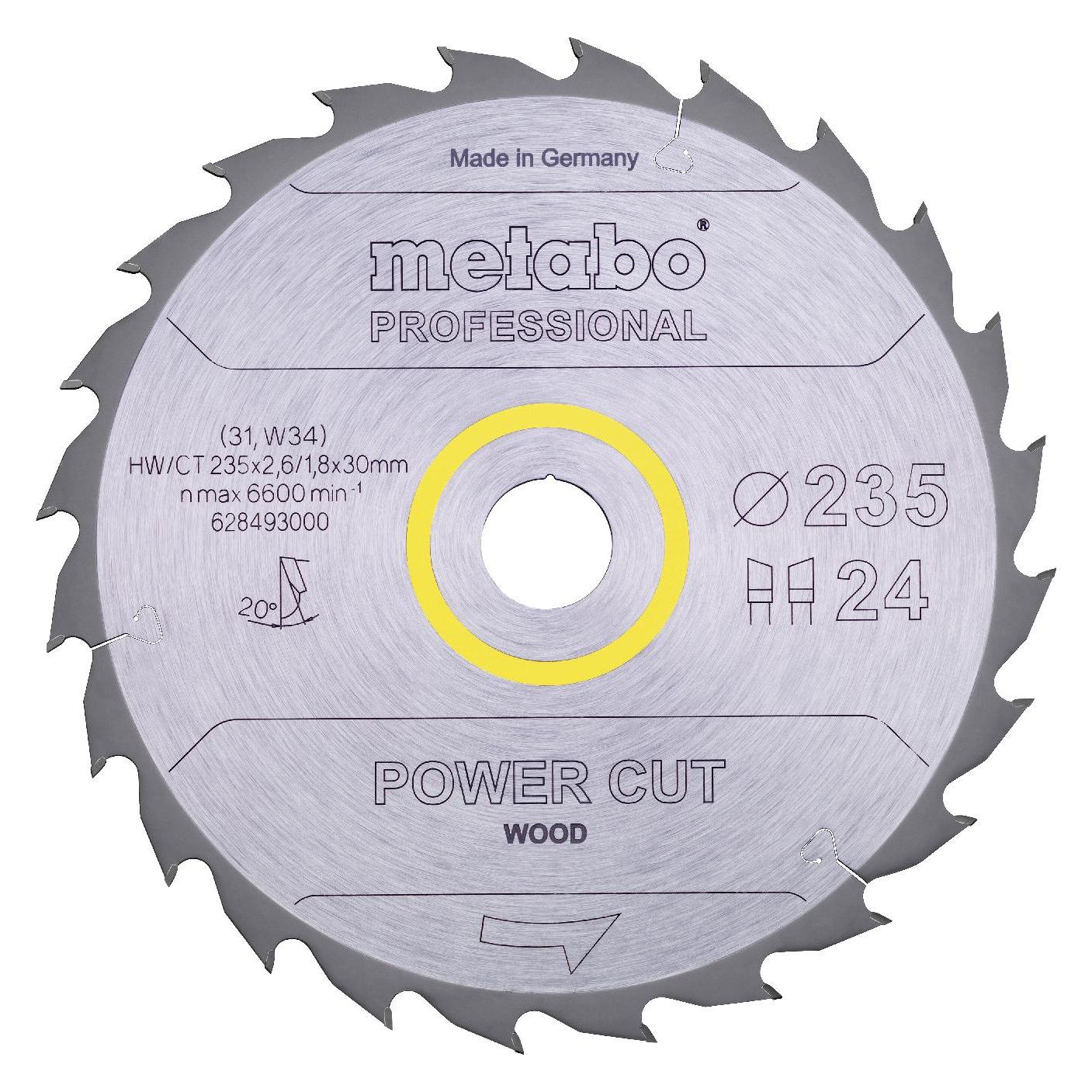 Metabo Power Cut Wood - Professional (628493000)