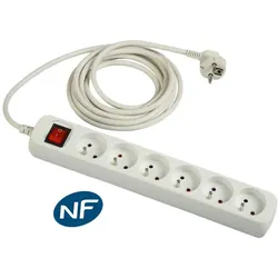 DLH, Steckdosenleiste, Multiplug (6x, CEE 7/3, 1.50 m)
