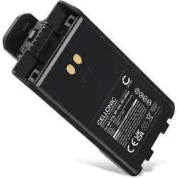 Cellonic Akku für Icom IC-F1000S, IC-F1000, IC-F2000, F1000S, F2000, F2000S, Walkie Talkie Zubehör