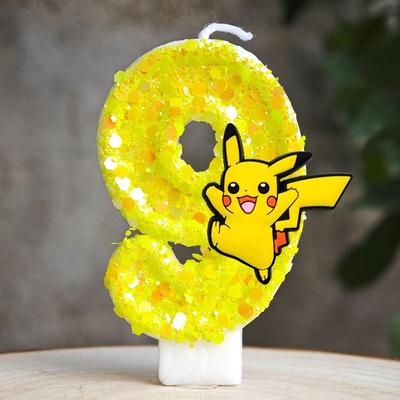 Uplift Picks Pikachu Number Birthday Candle Adds Character Fun To Every Celebration Cake a (9)