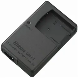 Nikon MH-66 Akku-Ladegerät (Kamera Akku Ladegerät), Kamera Stromversorgung, Schwarz
