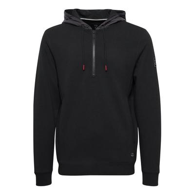 Kapuzenpullover FQ1924 "Hoodie FQFjell", Herren, Gr. 3XL, schwarz (schwarz beauty), Obermaterial: 68% Polyester PES. 32% Baumwolle CO., Pullover Kapuzenpullover