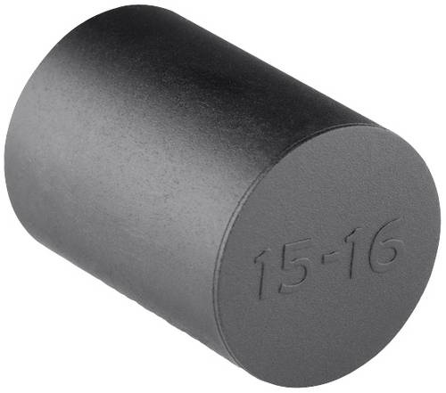 HellermannTyton VP_15-16_Blindplug-PL-BK Blindtülle halogenfrei Kunststoff Schwarz