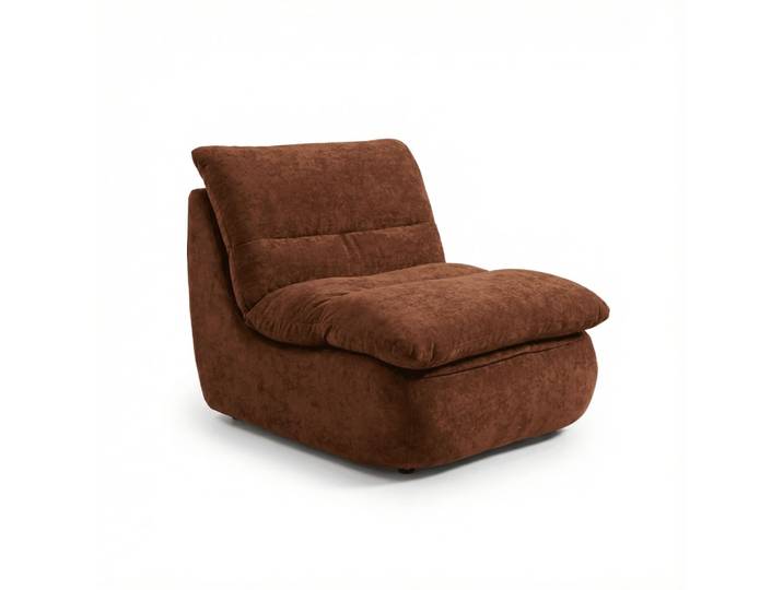 Fauteuil nuvia - chocolat