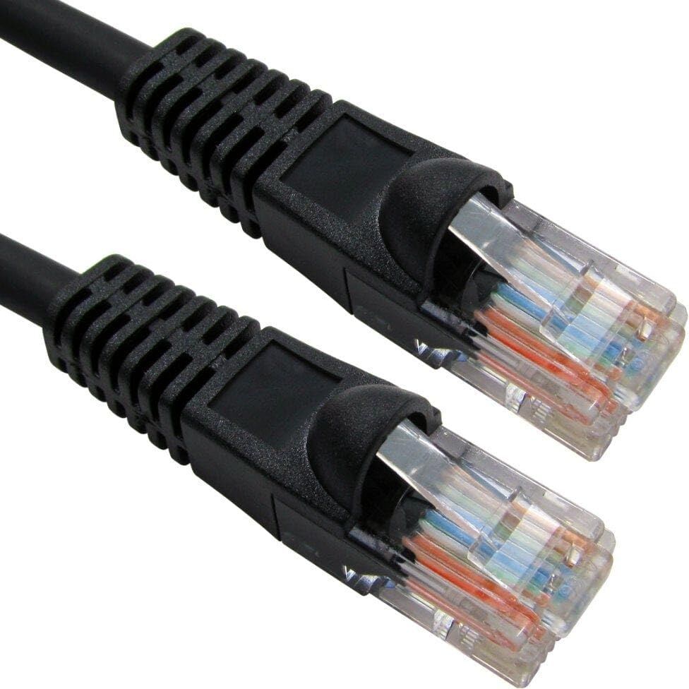 Cablesdirect Cables Direct B5LZ-203K 3m Cat5e U/UTP LSOH Patch Cable (Black)