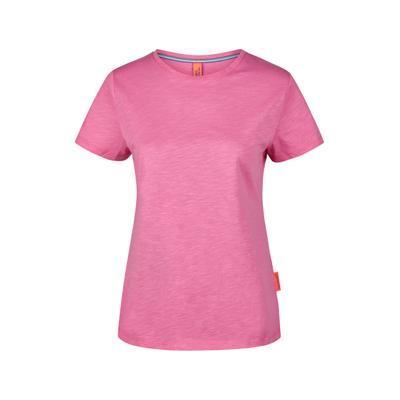 T-Shirt SALZHAUT "Shirt TELGEN - UNI", Damen, Gr. S, rosa (blossom), Obermaterial: 100% Baumwolle CO., Shirts T-Shirt
