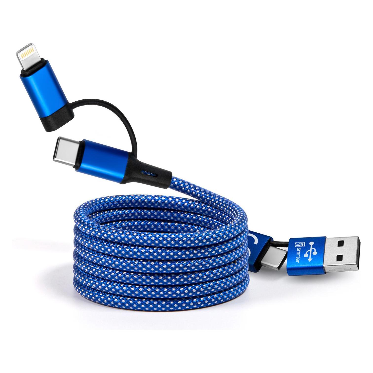 Smrter 4 in 1 Ladekabel (1 m, 60 W) (SMRTER_MAGNETO_ULT_BL)