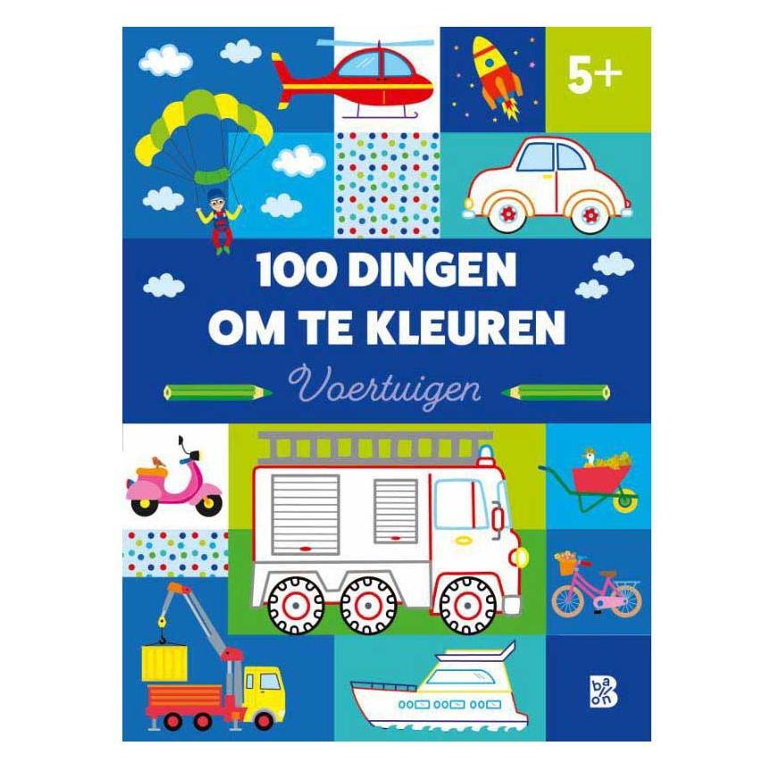 Standaard 100 Dinge zum Ausmalen - Fahrzeuge 3+ (77244431)
