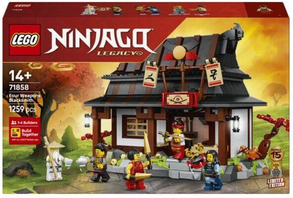 Lego FERREIRO 4 ARMAS 71858