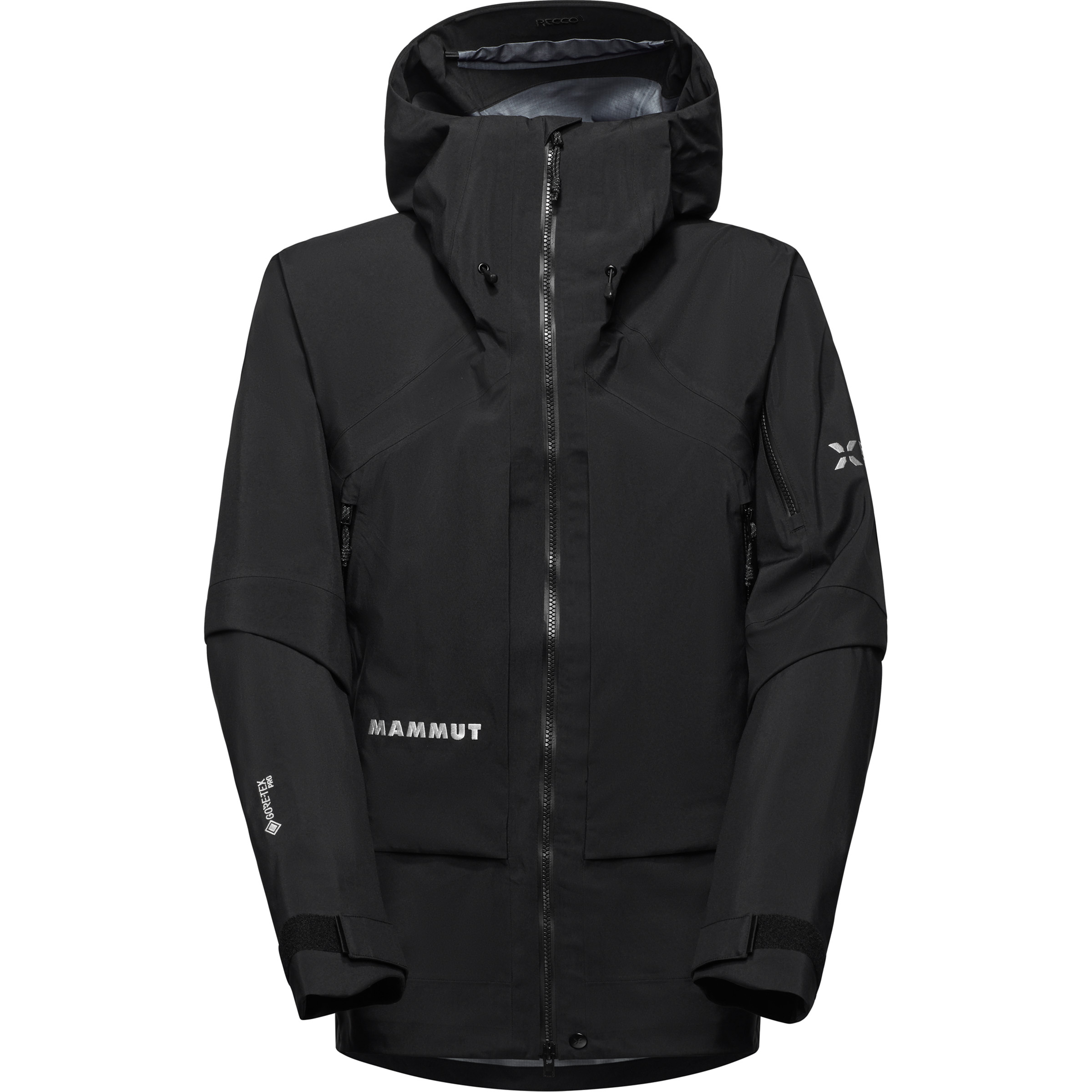 Mammut Eiger Nordwand Pro HS Herren Regenjacke schwarz Größe L Trekking Winddicht Wasserabweisend