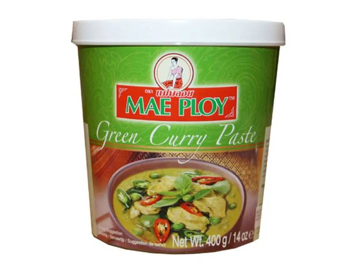 Mae Ploy Pâte de curry vert - 400 g