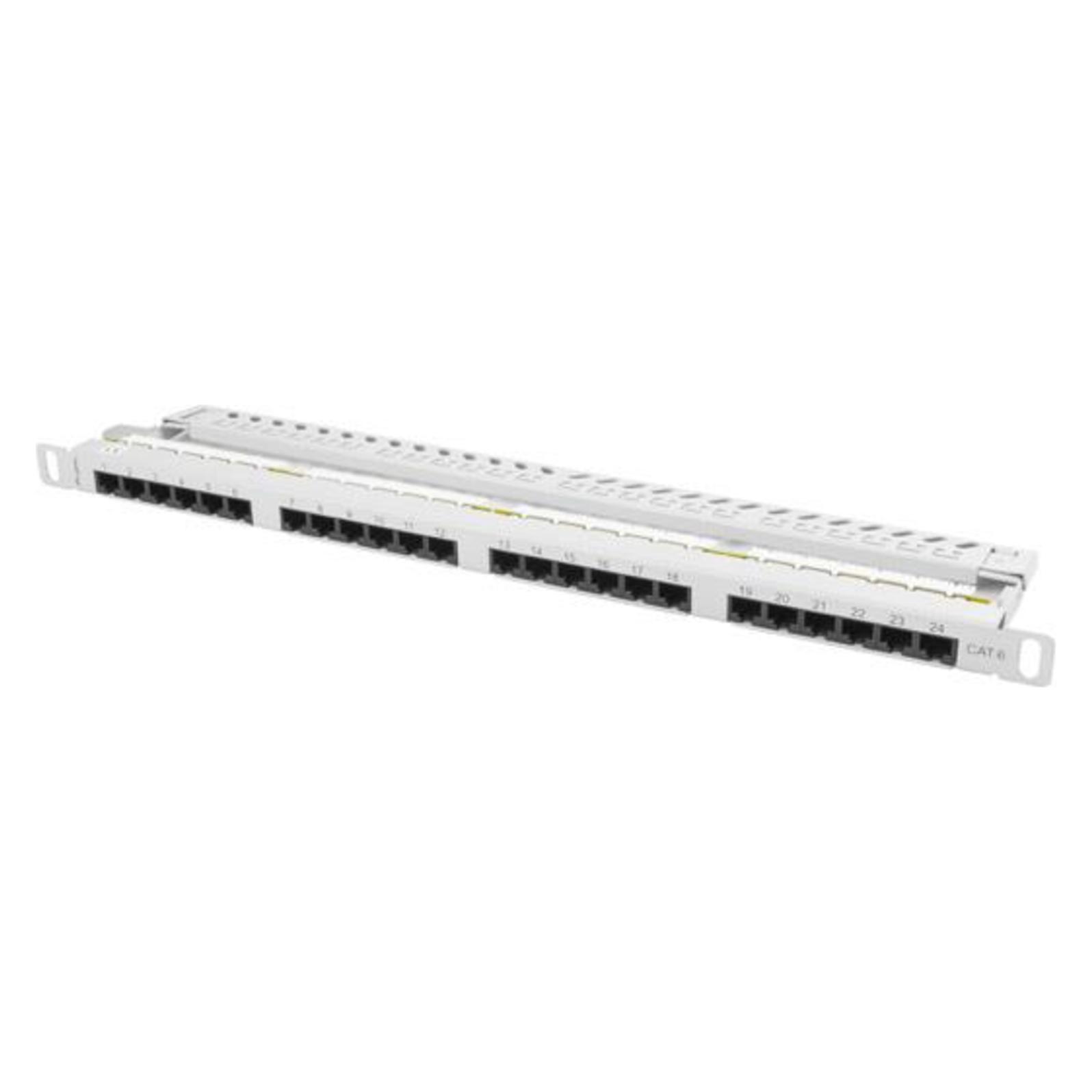Lanberg PPU6-0024-S Patch Panel 0.5U (PPU6-0024-S)