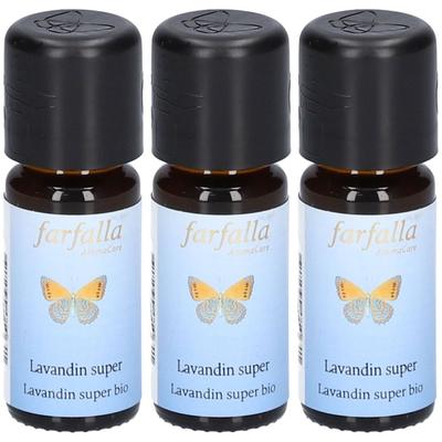 Farfalla Lavandin super Äth/Öl kbA 10 ml x3 3x10 Ätherisches Öl