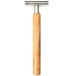 Rasierhobel - zylindrisch Olive klassisch 13,5cm