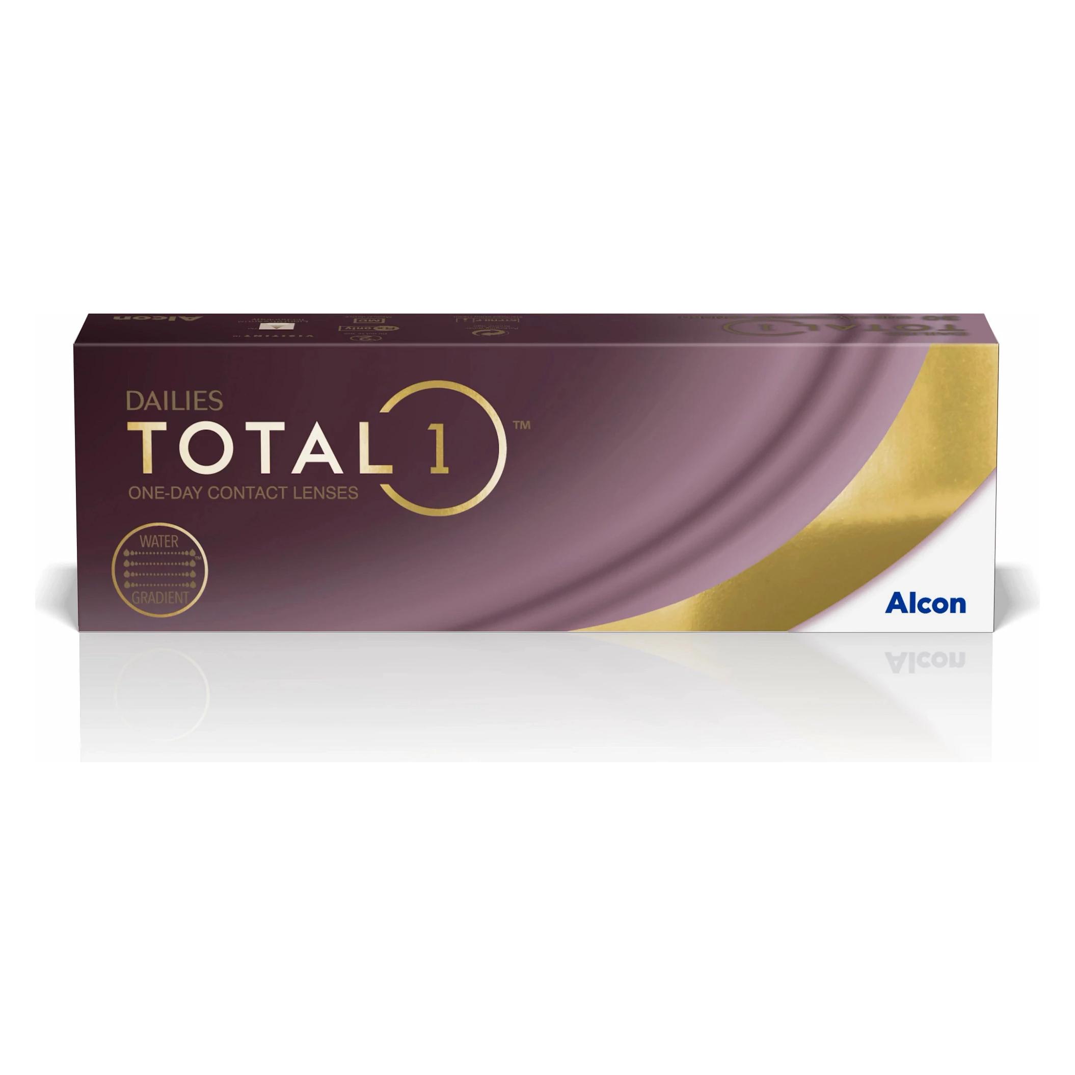 Dailies Total1 One day (-1, Tageslinse, 30 Stk., Sphärisch) (630175507648)