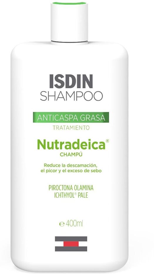 ISDIN Nutradeica Shampoo gegen Schuppen und fettiges Haar 400ml