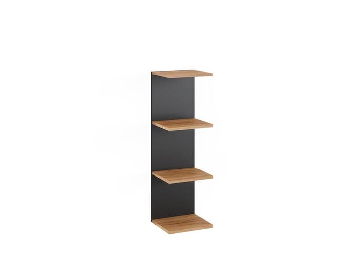 Étagère murale Paolo 30x95cm Anthracite Vicco 52086