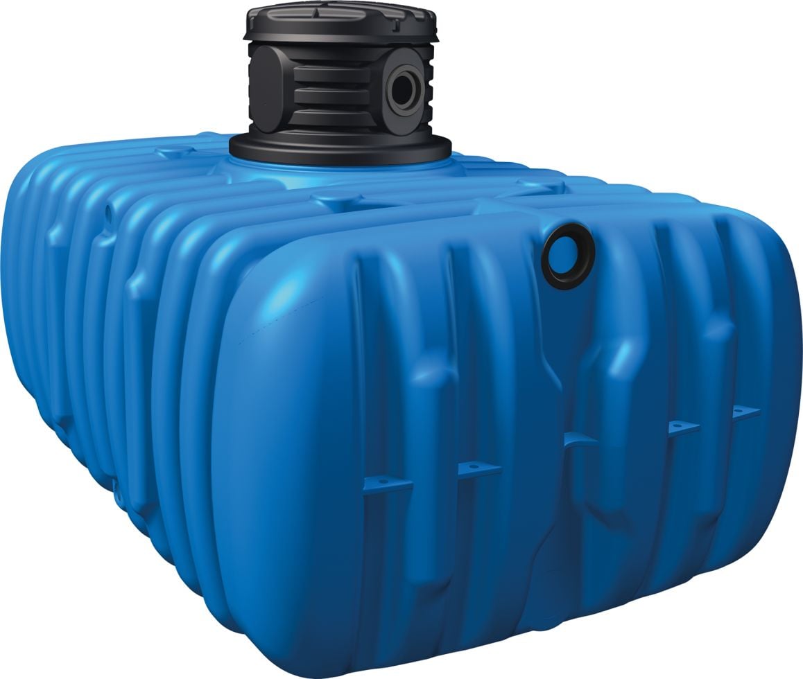 4rain Flat M Flachtank-Paket 9000 L Garten-Comfort, begehbar