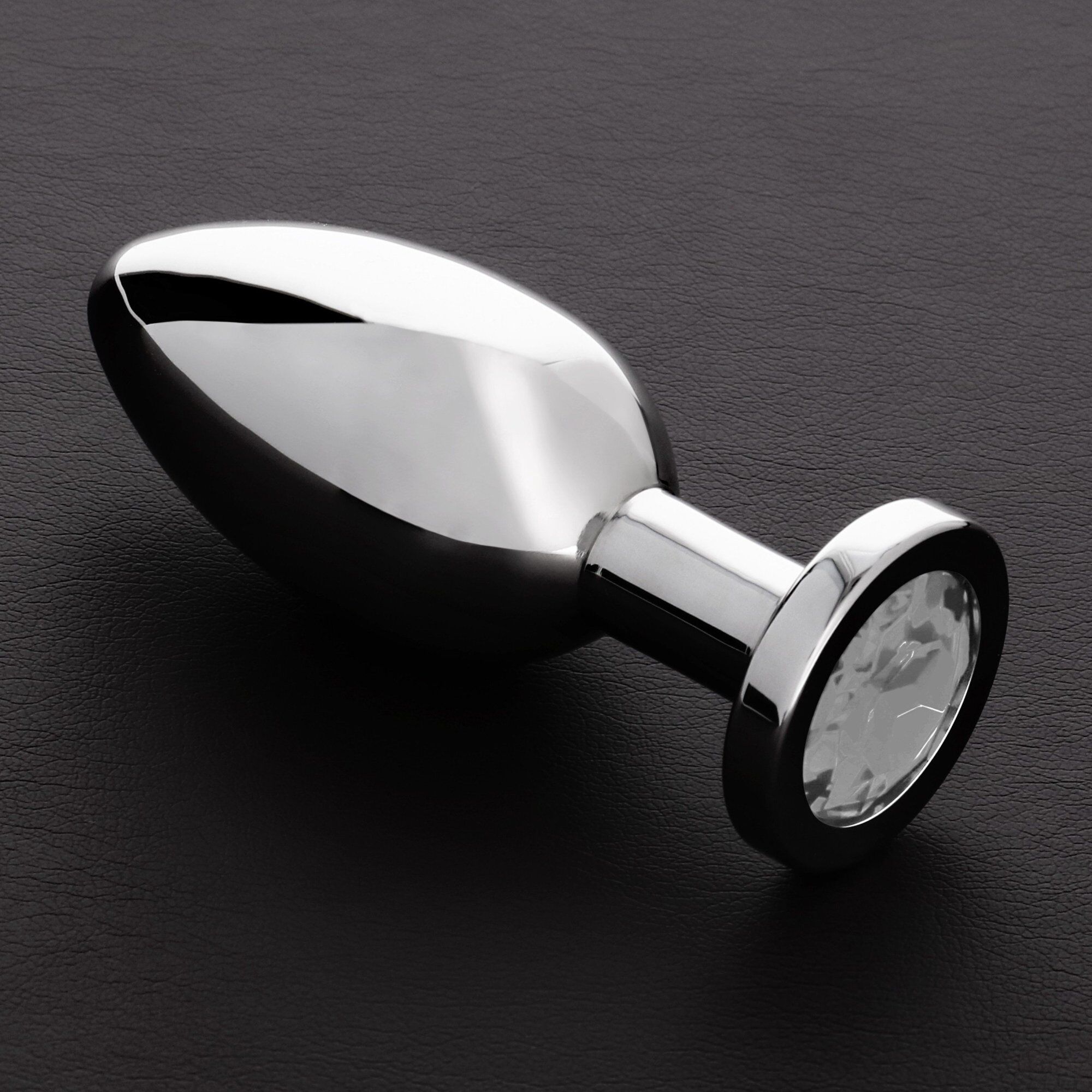 Triune Plug bijou anal Butty L 9 x 3.8cm Transparent